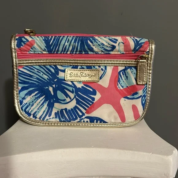 Lilly Pulitzer cosmetics case - Picture 1 of 3